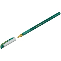 Ручка шариковая 0,7мм BERLINGO xGold зеленая