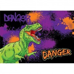 Клеенка для труда ПВХ 35*50см КОКОС Danger Dino